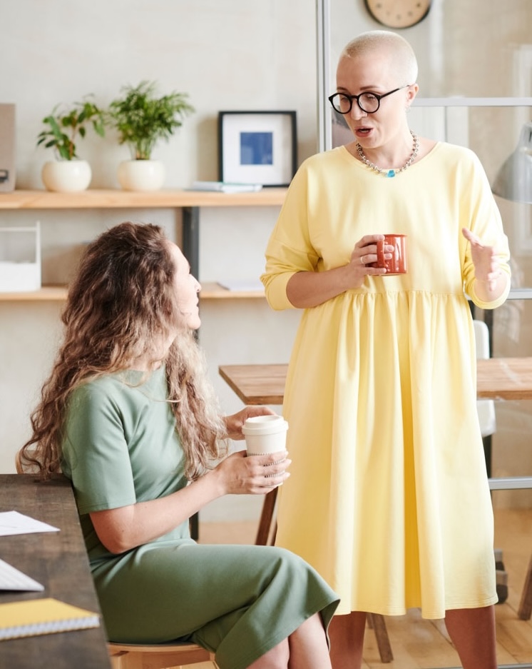 Behandler med pasient